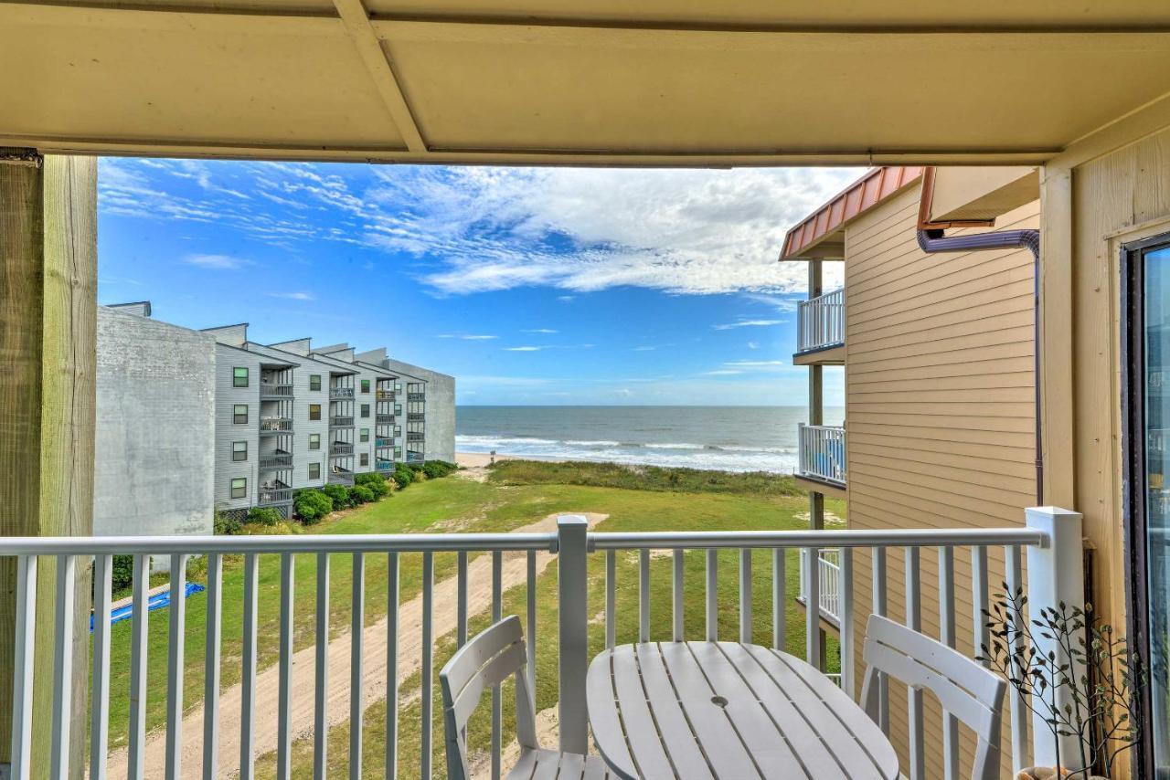 נורת' טופסייל ביץ' Airy Oceanfront Condo Beach Views And Pool Access! מראה חיצוני תמונה